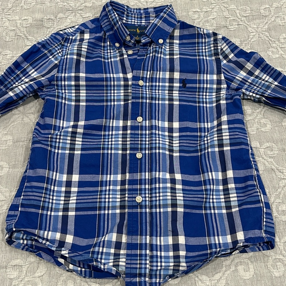 Boys Ralph Lauren button down shirt